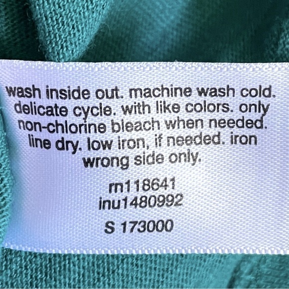 🌺 Lane Bryant Teal Studded Sparkle Graphic Hooded Long Sleeve Tee Size 14/16 - Picture 10 of 11